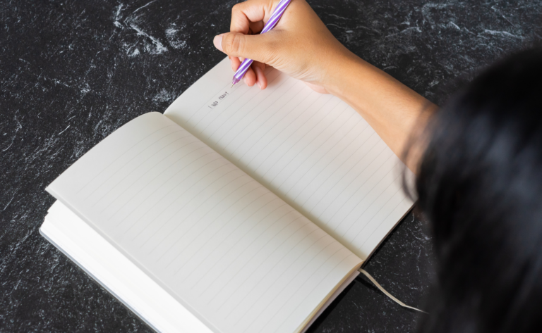 persönliche Entwicklung, tagebuch schreiben